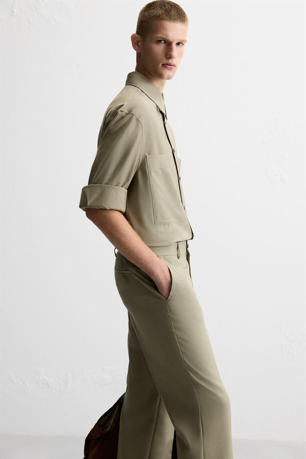 SLIM FIT TROUSERS - LIMITED EDITION - Zara фото 5