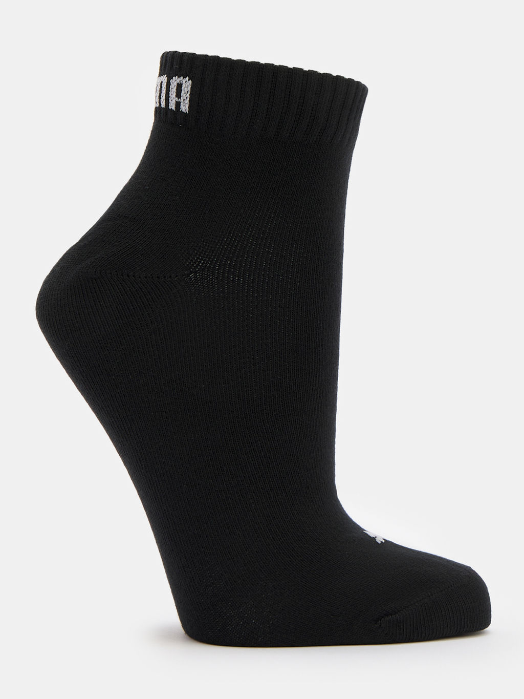 Носки 3 шт. PUMA QUARTER PLAIN 3P Артикул 4301686, черный