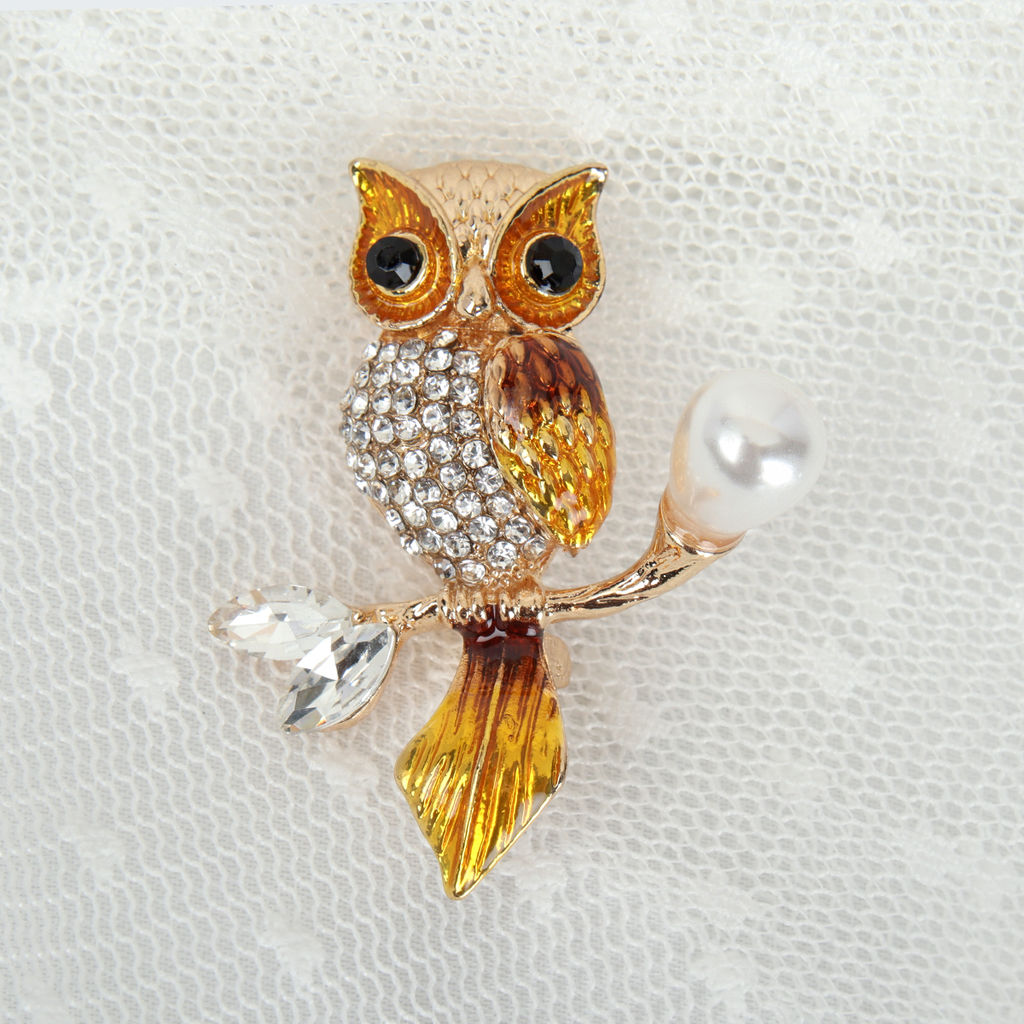 Брошь Сова / 2955 /уп 24/