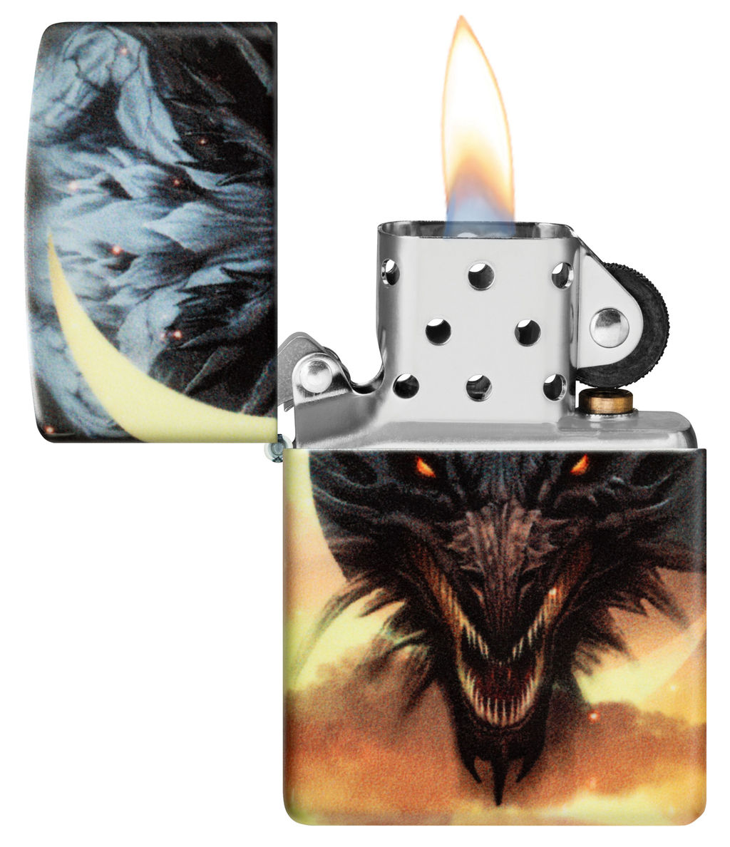 Зажигалка ZIPPO Дракон | Dragon Design 48934  фото 3