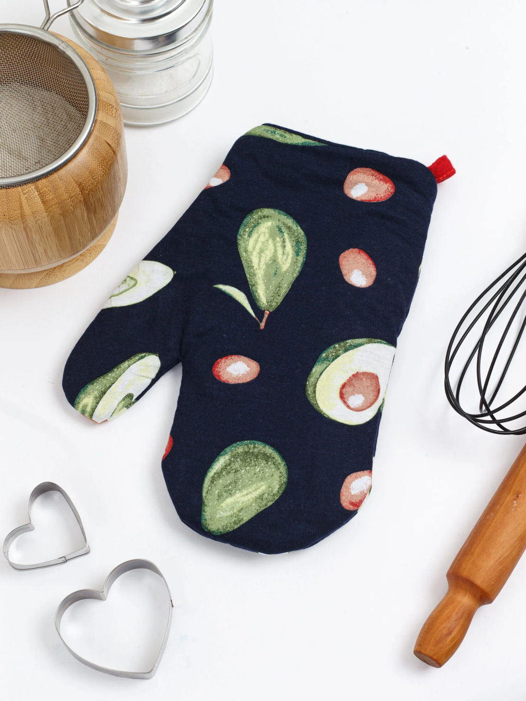 Прихватка-рукавичка Авокадо ЦЕНА ЗА 2 ШТ - Оптима фото 3