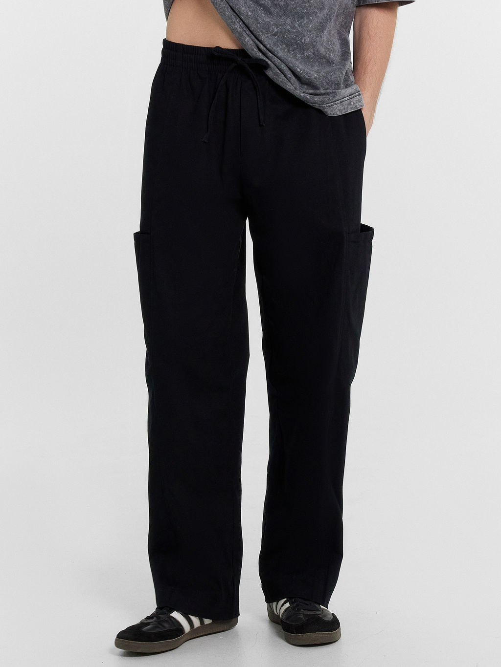 Брюки мужские в черном цвете черный 181261 - Mark formelle фото 2