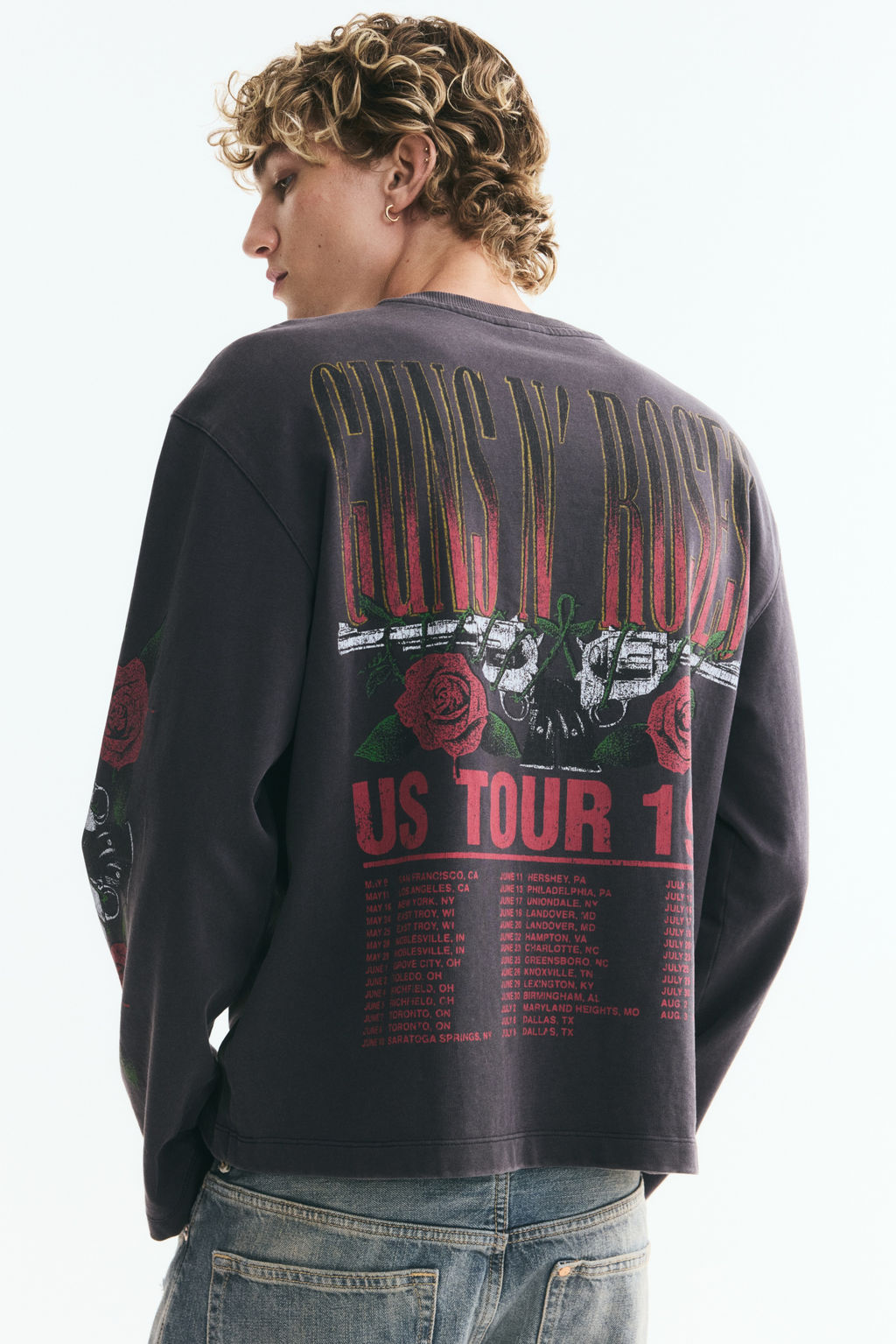 Camiseta de manga larga en algod?n Relaxed Fit - H&m фото 3