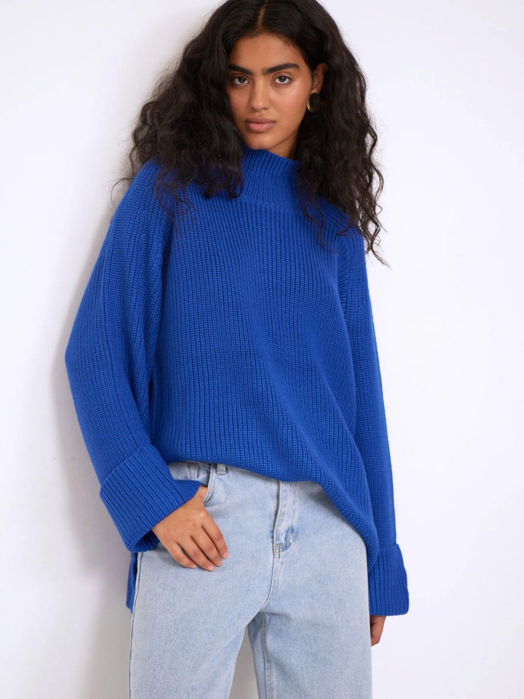 Свитер с содержанием шерсти мериноса