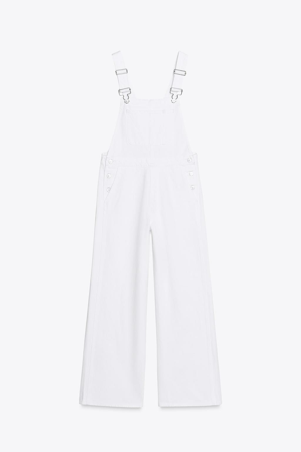 DENIM DUNGAREE JUMPSUIT - Zara фото 5
