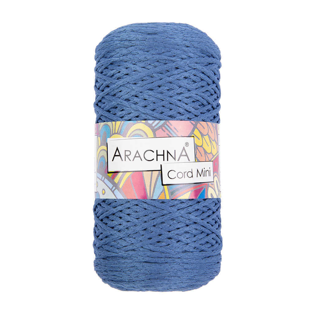 Пряжа ARACHNA Cord Mini 100% полиэфир 3 шт. х 75 г  10 г 200 м  10 м