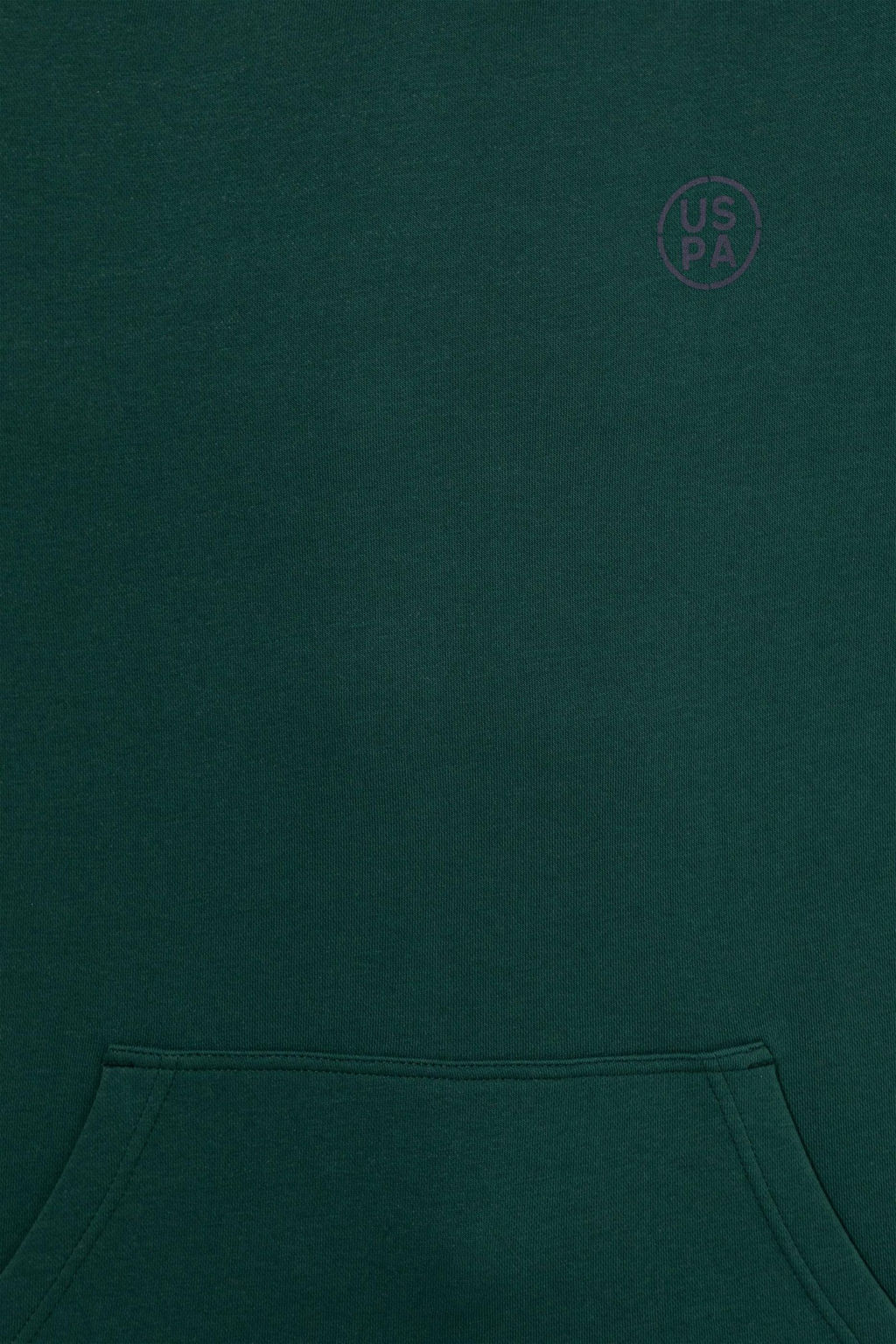 U. S. Polo Assn Мужская зеленая толстовка оверсайз с капюшоном - U.s. polo assn фото 12