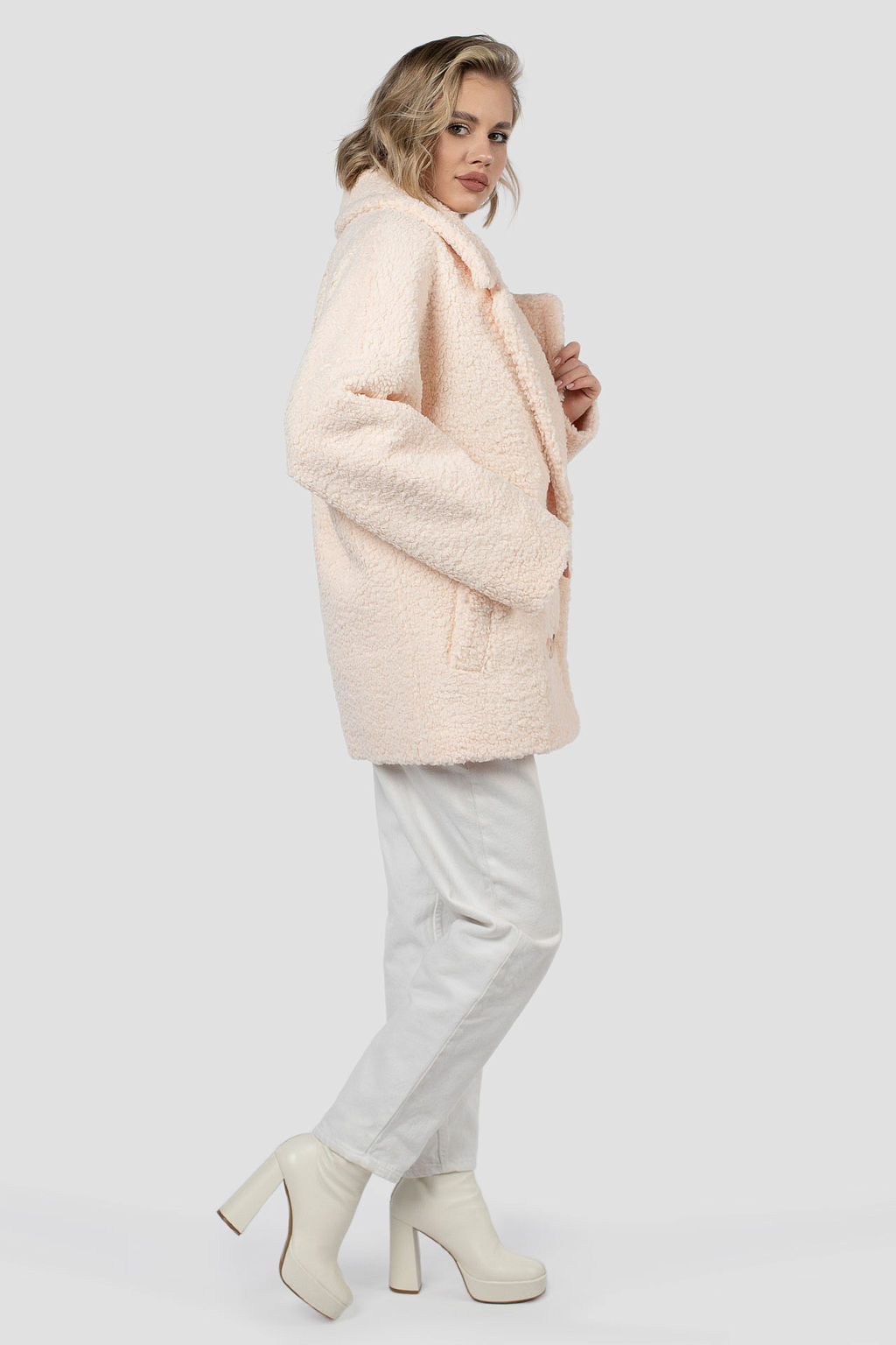 Пальто женское демисезонное - El podio фото 3