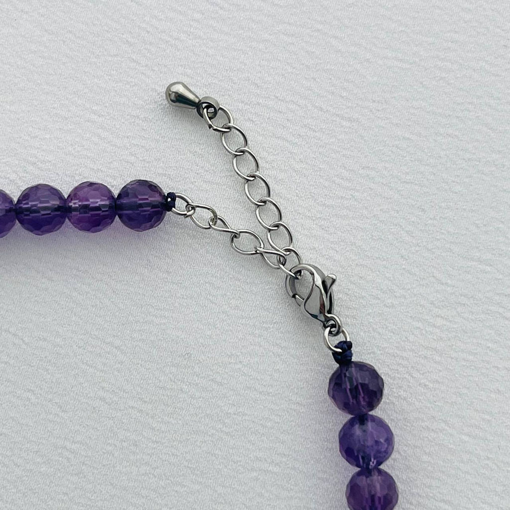 Бусы из Аметиста огранка 46 см +
