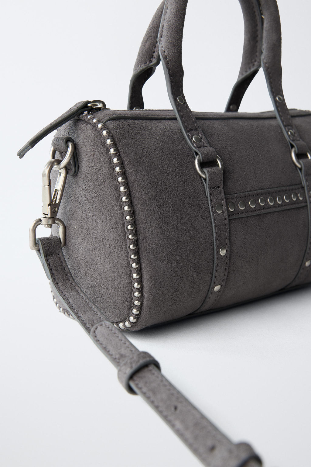 BANDOLERA TACHAS / Gris - Zara фото 3