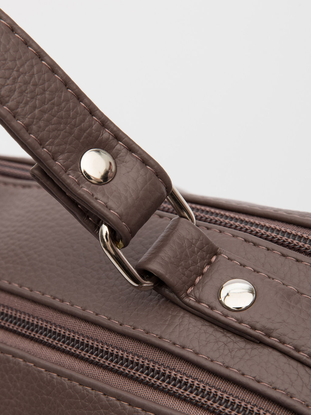 Серо-коричневый саквояж S.Lavia  фото 21