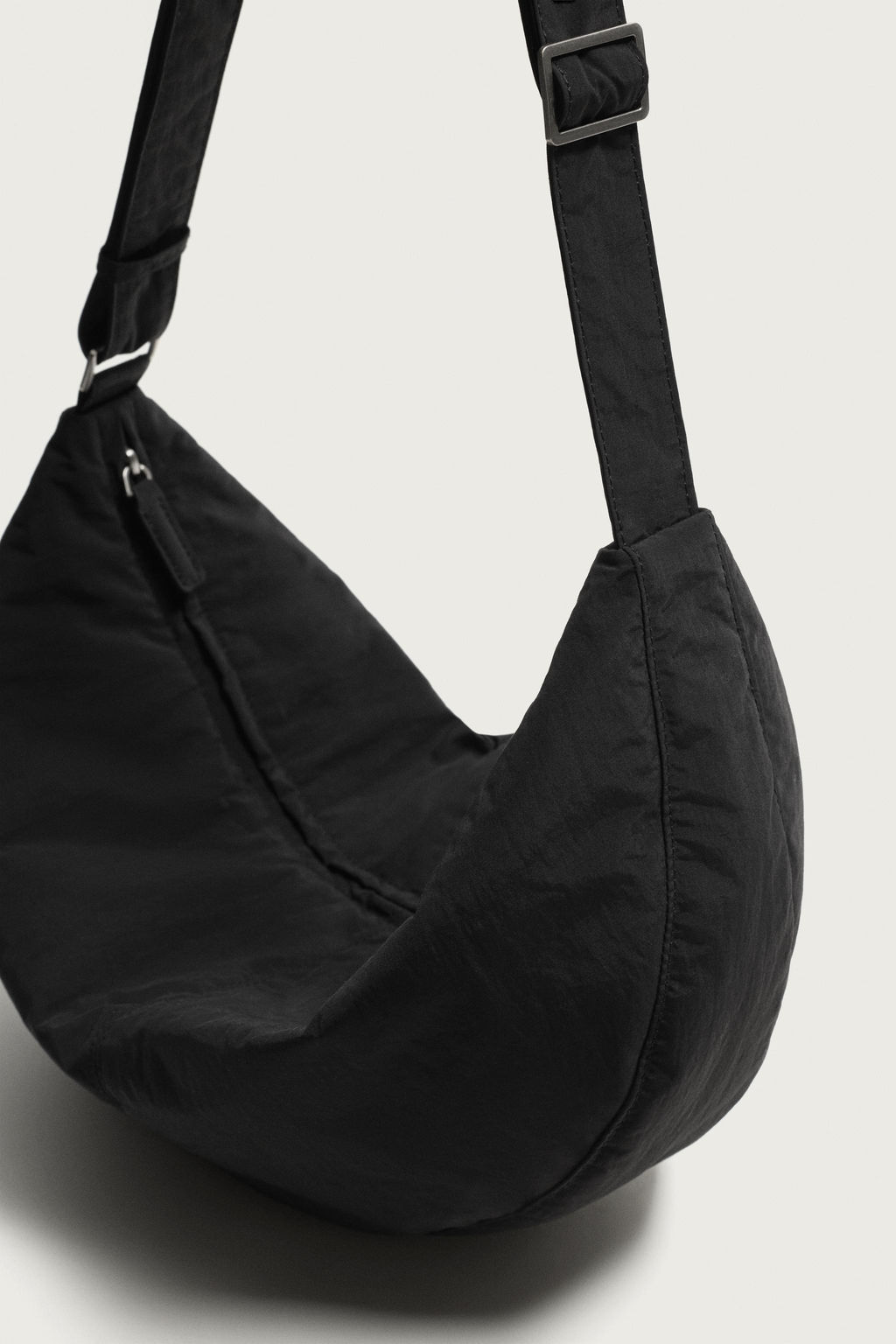 BOLSO HOMBRO NYLON M / Negro - Zara фото 5