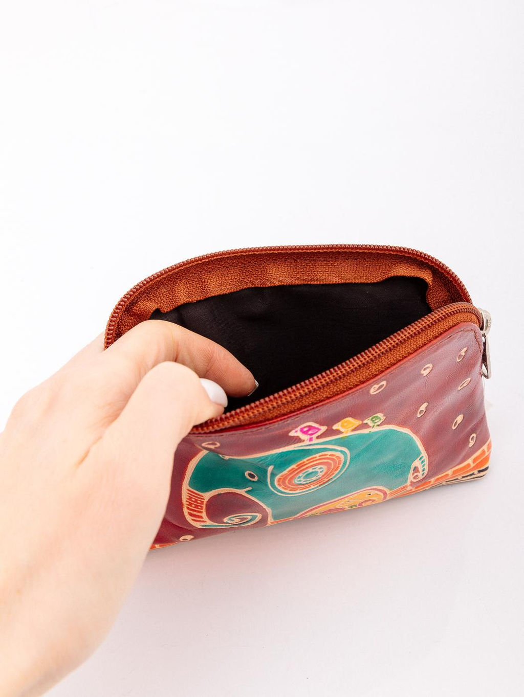 Косметичка  Слон (кожа) набор из 3-х № 0644/3 - Ганг фото 10