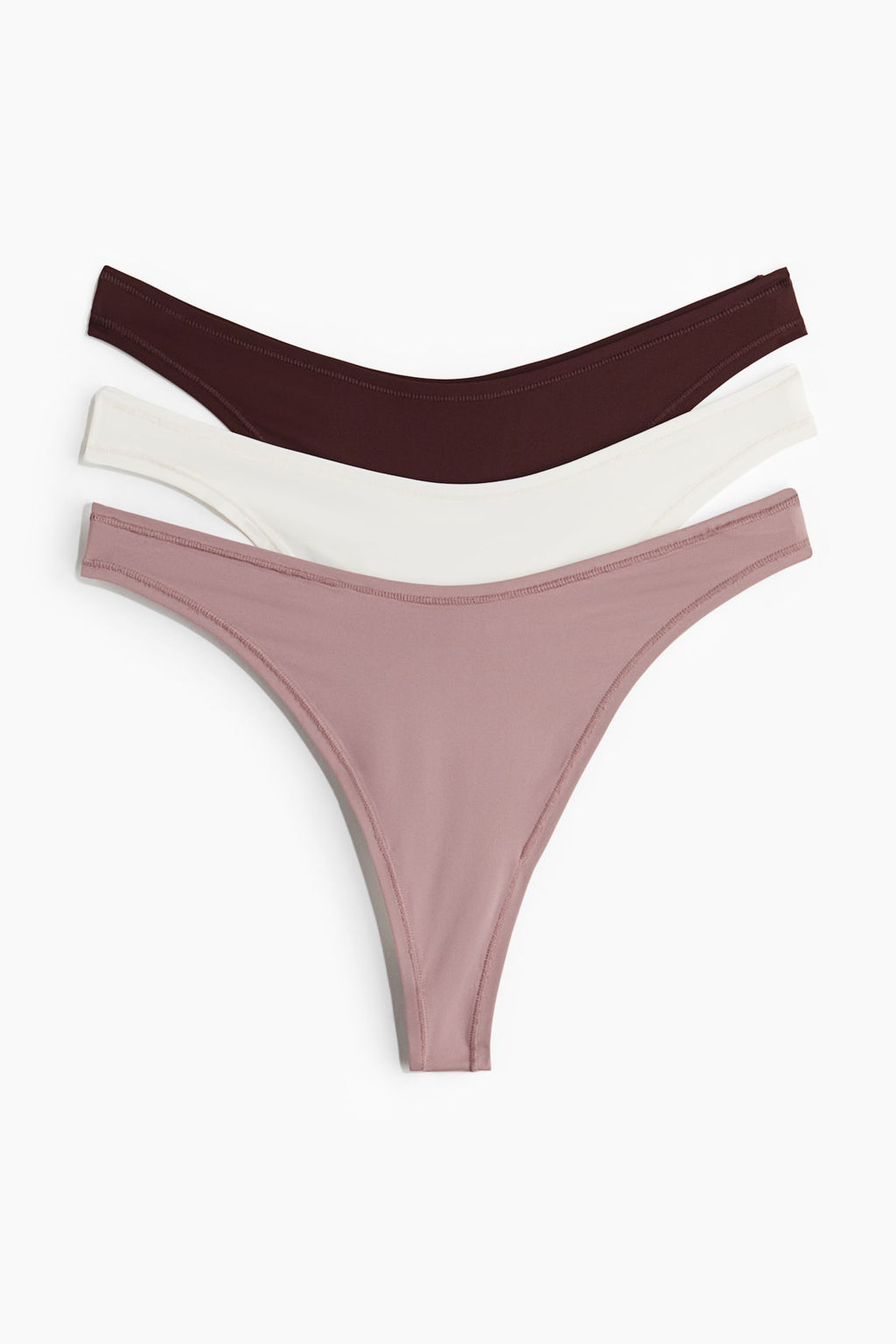 Pack de 3 bragas Thong de microfibra - H&m фото 3