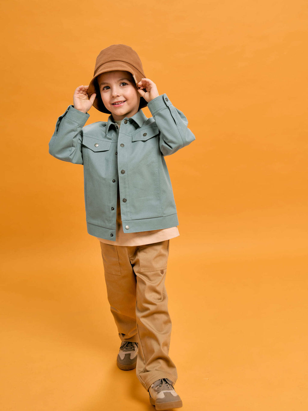 Брюки карго Песок - Bungly фото 9