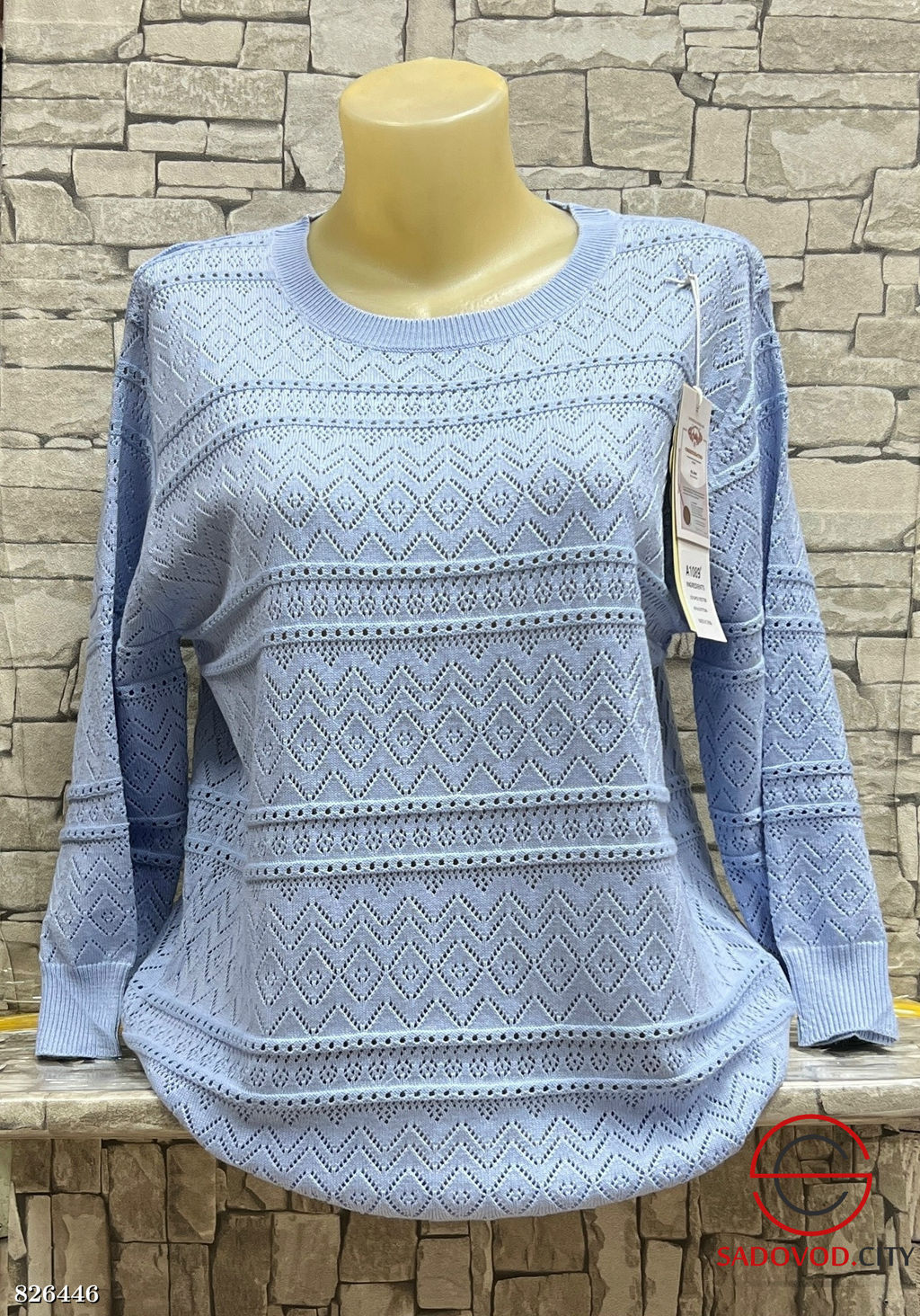 Свитер женский с 3/4 рукавом