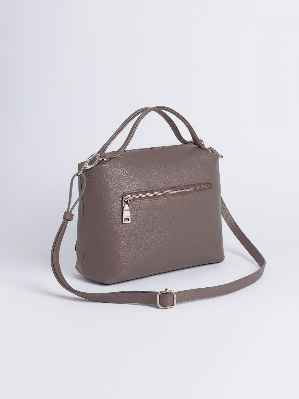 Женская кожаная сумка Richet 2645LN 612 Тауп