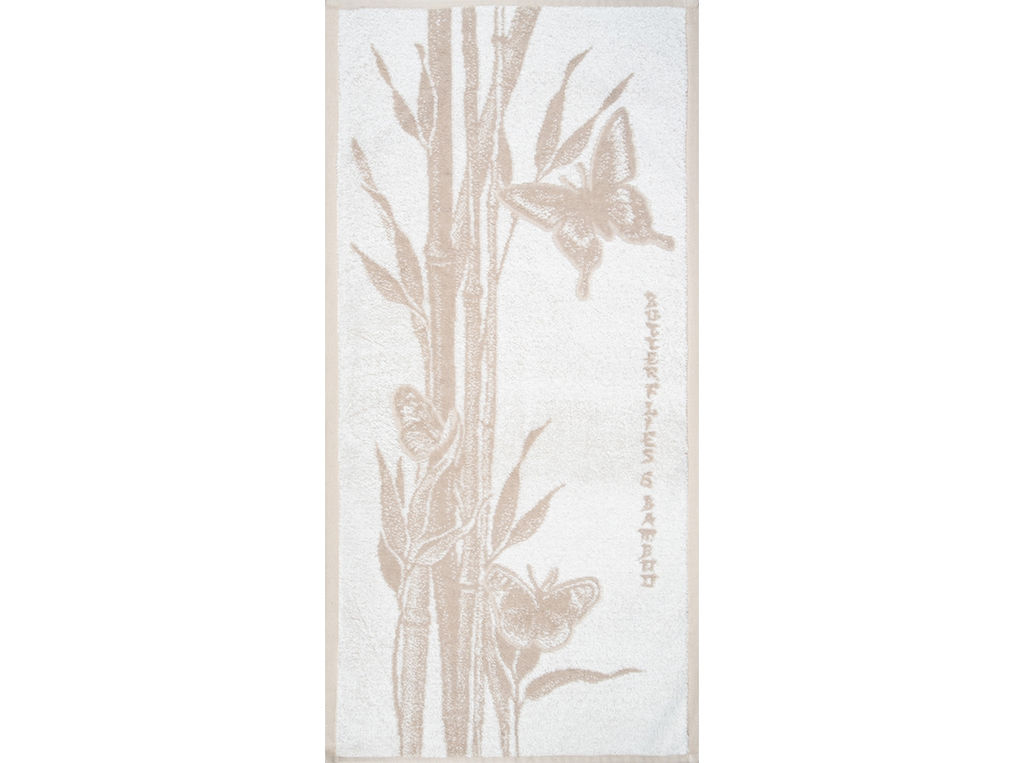 Полотенце махровое 6с104.513ж2 Баттерфляй (лен3) 81х40см