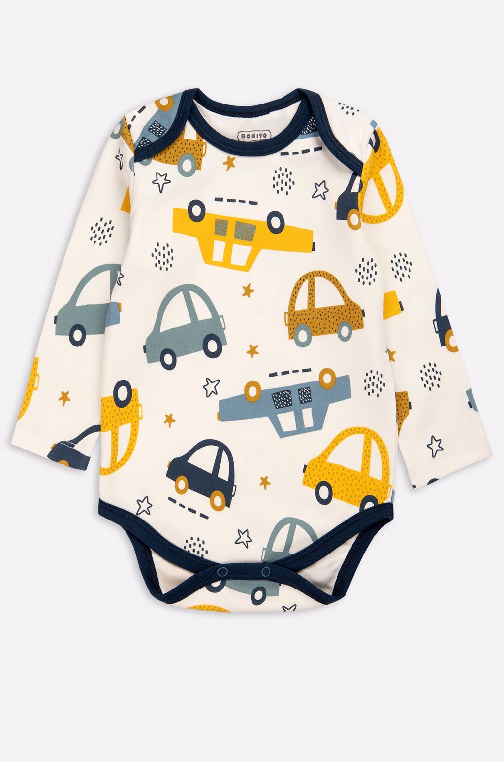 Хлопковое детское боди из интерлока Bonito  фото 2