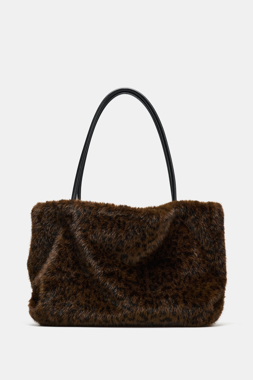 FAUX FUR TOTE BAG - Zara фото 4