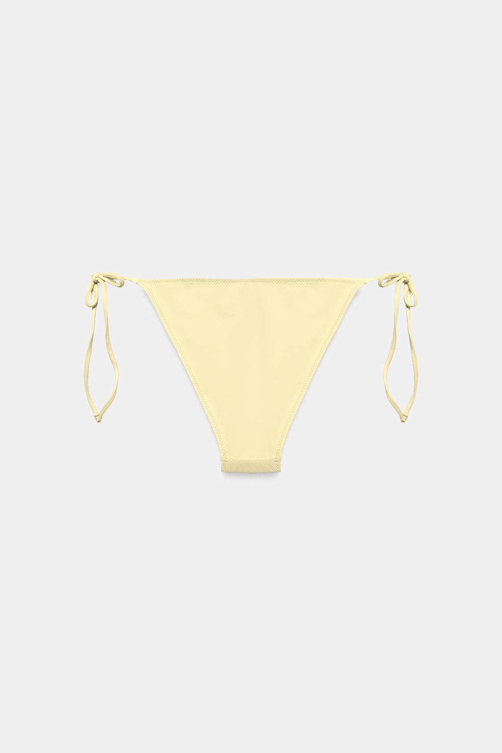 BRAGUITA BIKINI ARANDELAS LAZADAS / Amarillo - Zara фото 8
