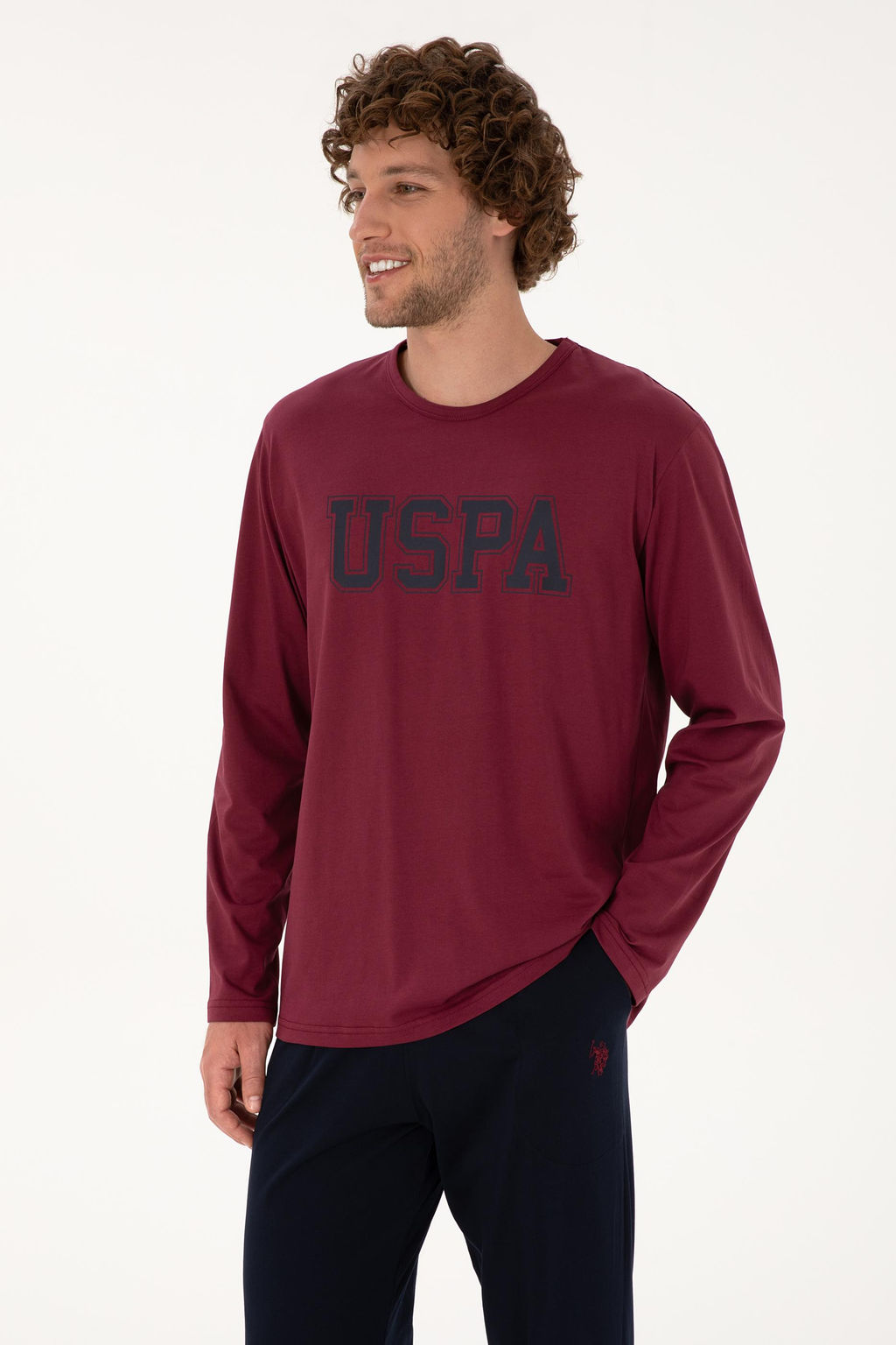 Erkek Vi_ne Pijama Tak_m_ Sepette S_rpriz _ndirim - U.s. polo assn фото 3