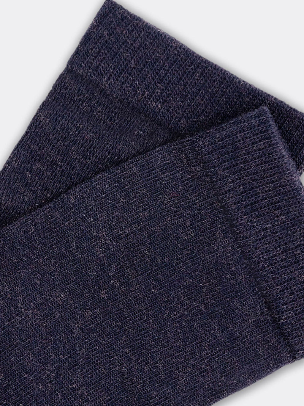 Цена за 5 пар! Детские носки с шерстью и бамбуком в оттенке темно-синий меланж - Mark formelle фото 4