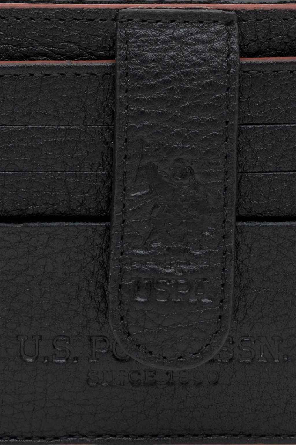U. S. Polo Assn Мужская черная визитница - U.s. polo assn фото 7