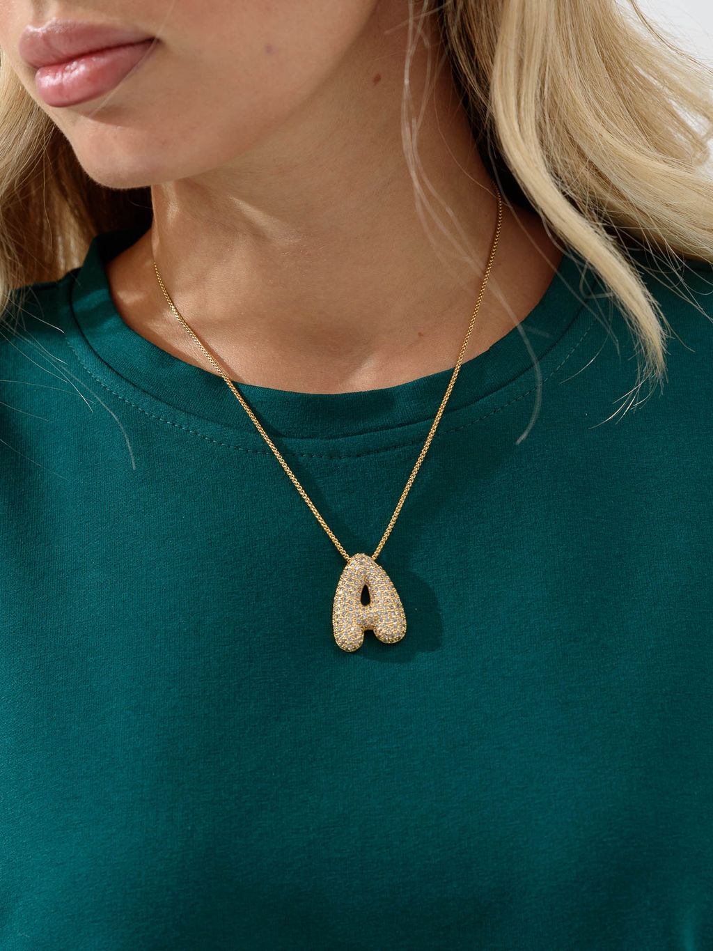 Костюм Оптима футер с брюками палаццо изумрудный  фото 10