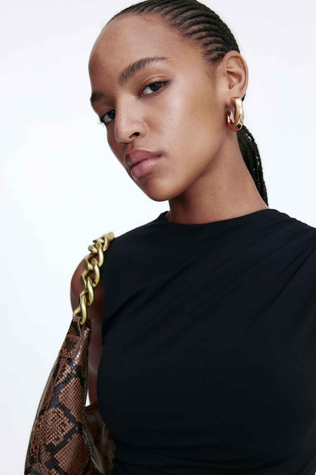 Top drapeado sin mangas - H&m фото 4