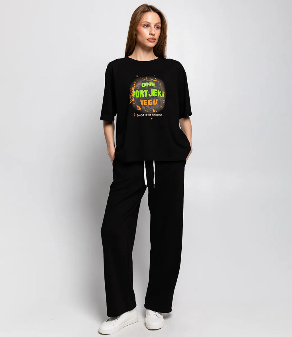 Футболка #БШ2257 (1), чёрный