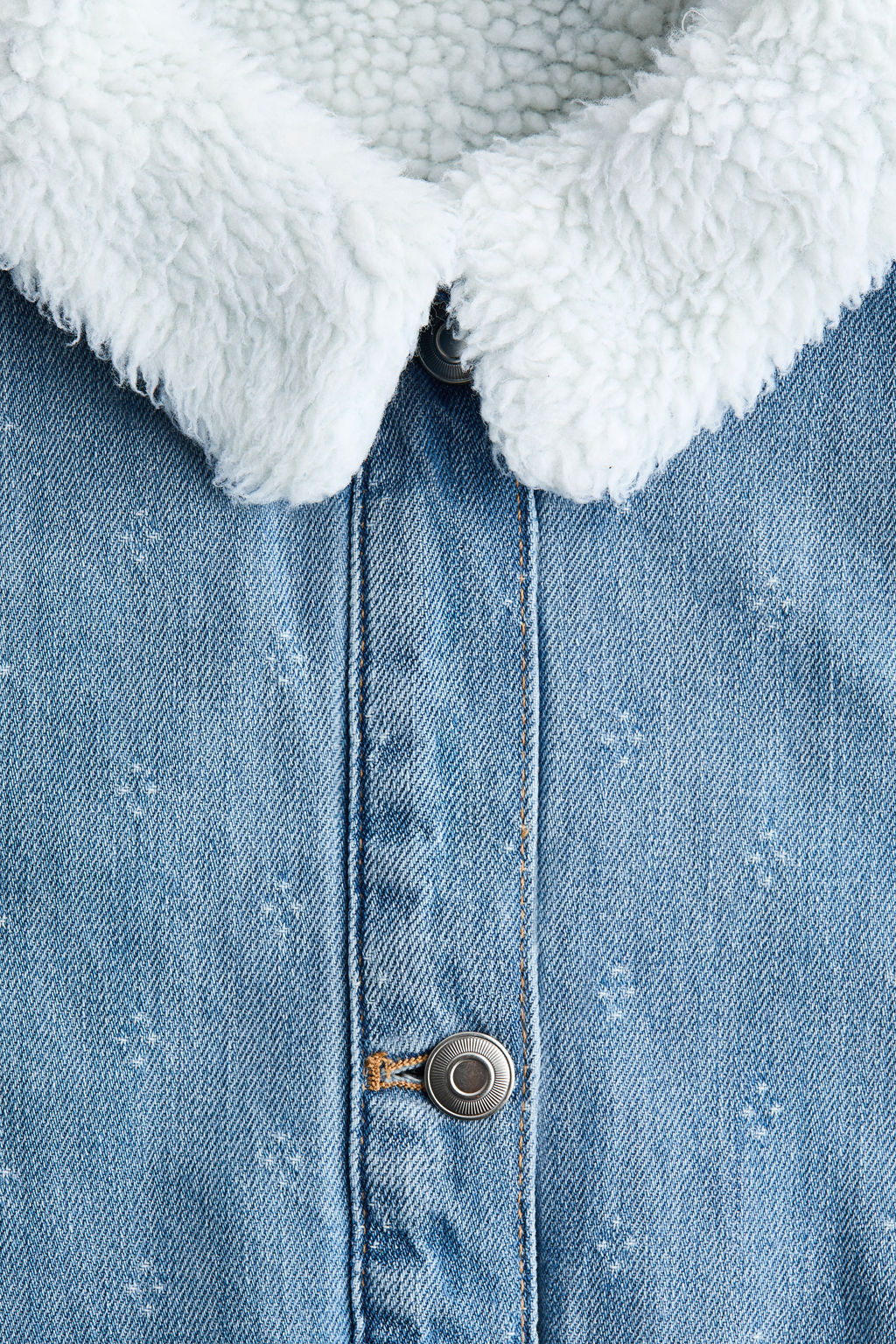 Cazadora denim con cuello - H&m фото 3
