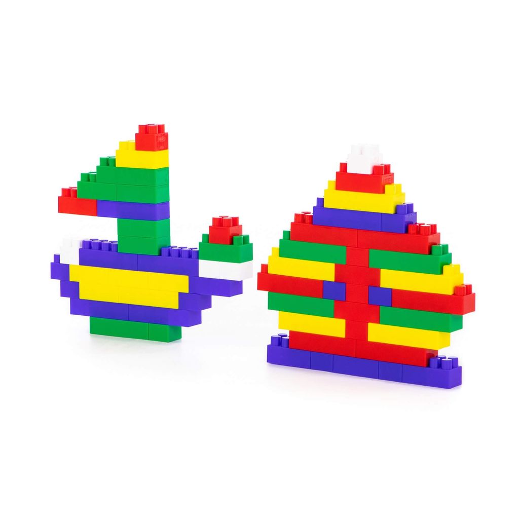 Конструктор (Средний, 72 элемента) (в мешке) - Полесье фото 2