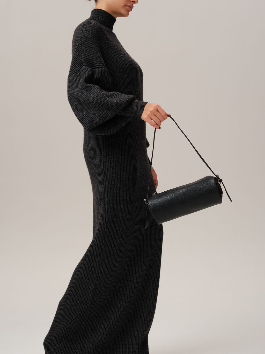 Кожаная сумка Tube DBR 31343 черный  фото 8