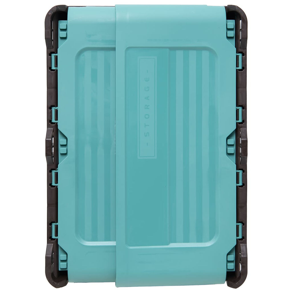 Короб пластиковый складной "Пазл", Д400 Ш280 В230, голубой