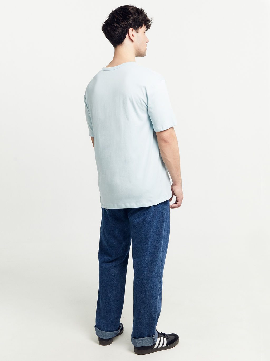 Футболка мужская голубая с печатью голубая дымка +печать 111785-1 - Mark formelle фото 6