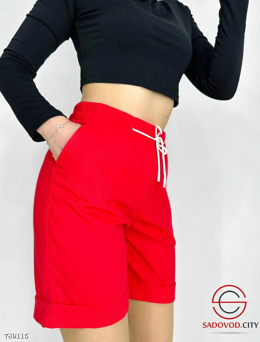 Женские трикотажные шорты - Bruno фото 14