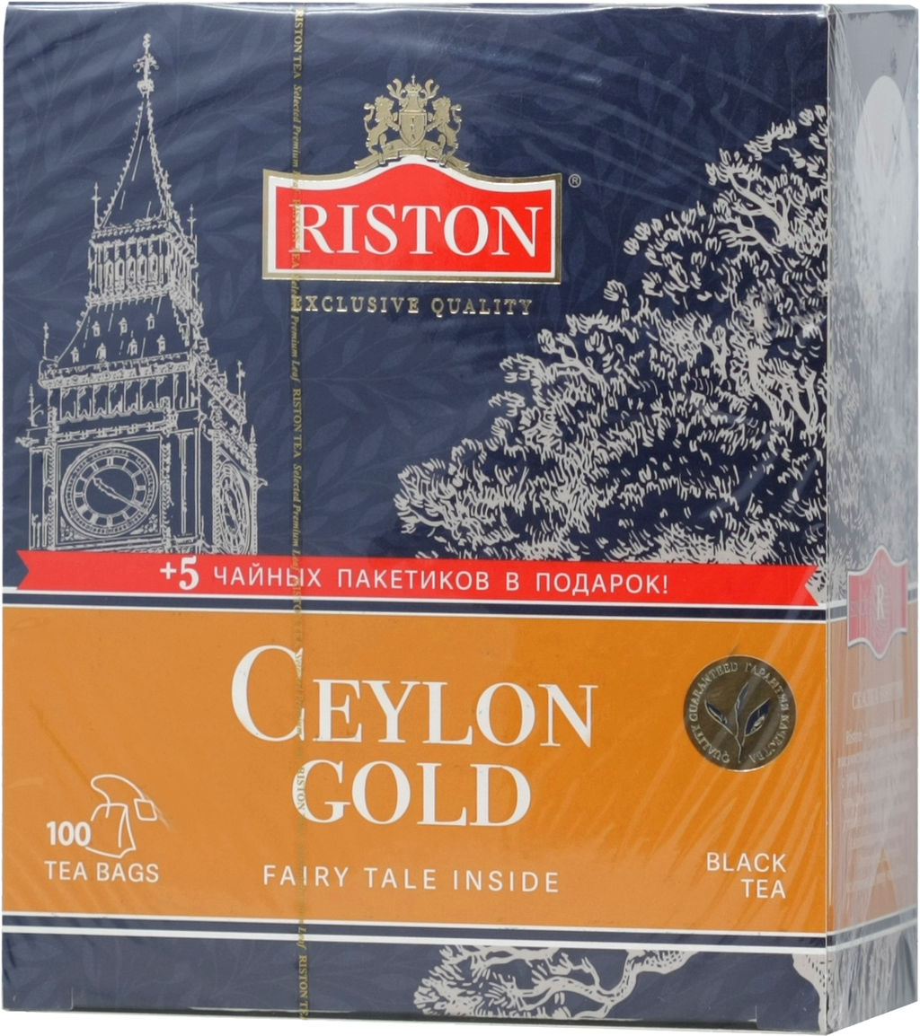 RISTON. Ceylon Gold карт.пачка, 100 пак.