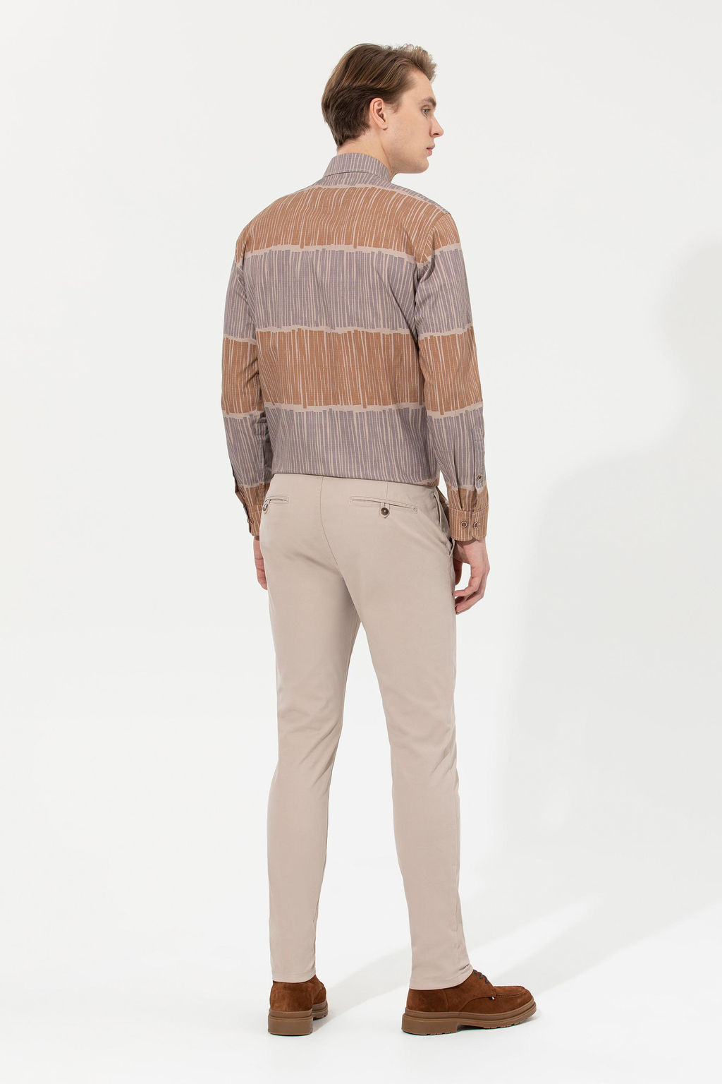 Мужские брюки из парусины с каменным узором Неожиданная скидка в корзине - U.s. polo assn фото 4