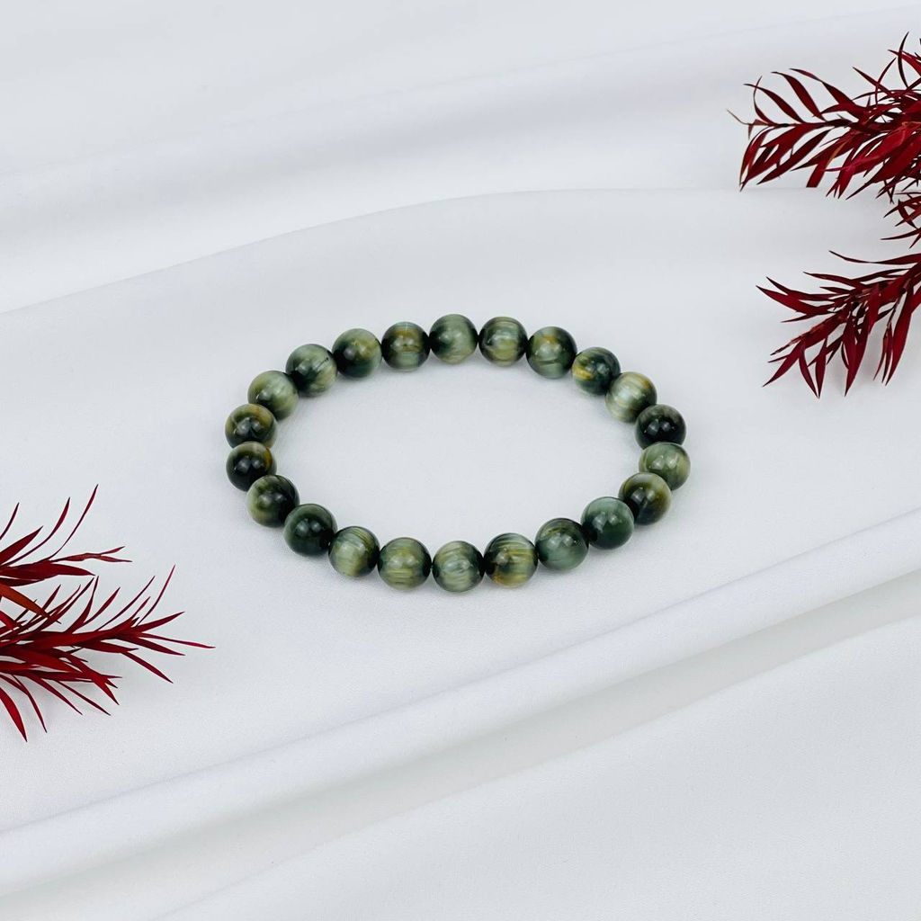 Браслет из Соколиного глаза 18 см