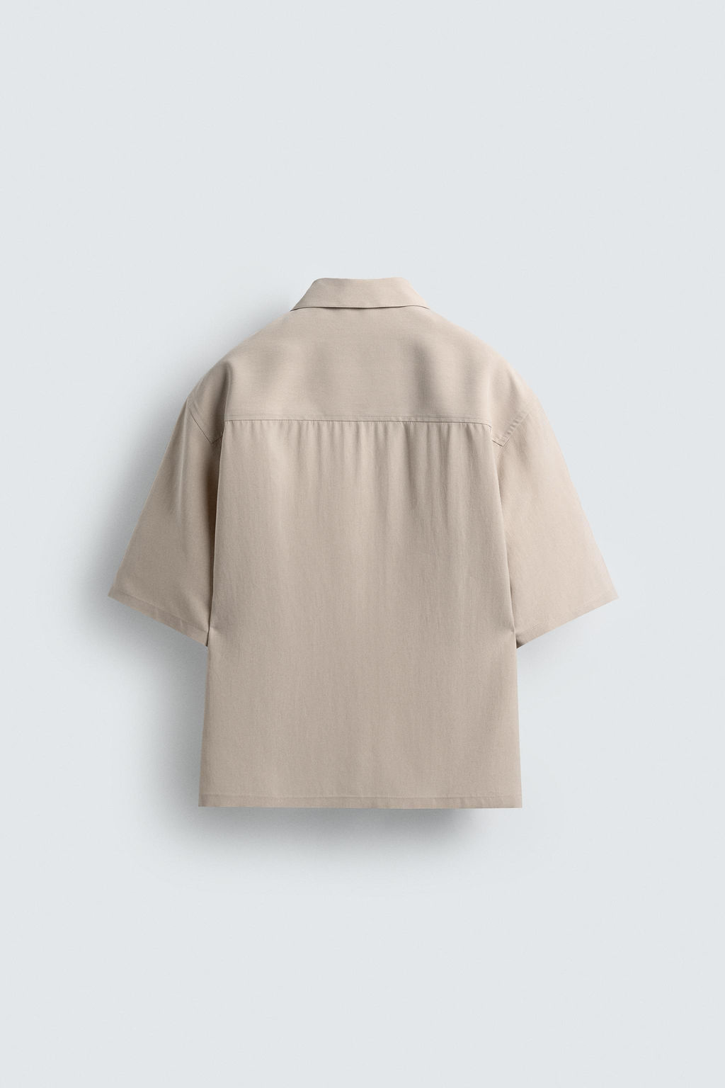 RELAXED FIT FLOWING SHIRT - Zara фото 8