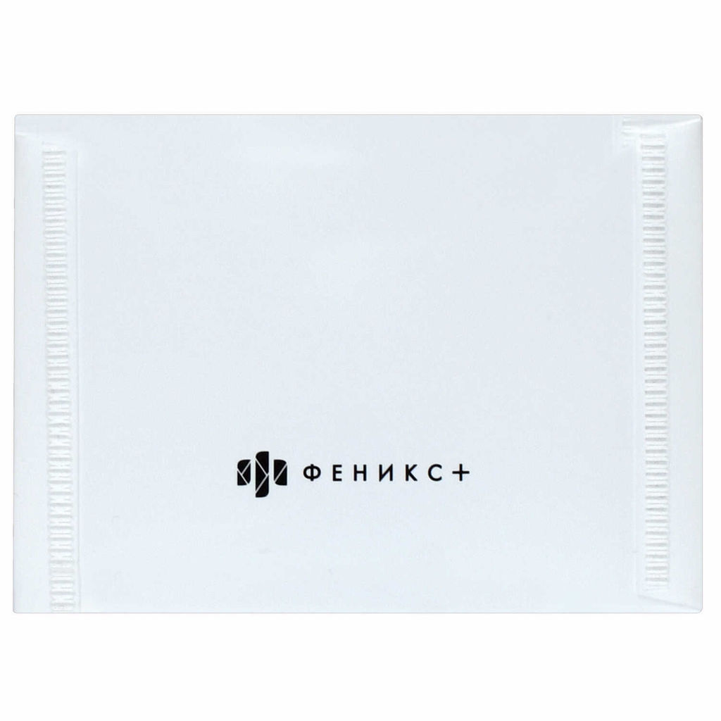 Папка для карт и визиток пластиковая Феникс+, арт. 72234/ 12 КОТЫ НА ЧЕРНОМ (полипропилен, 10.5х7.4 см, 1 отделение (-я), кнопка, УФ-печать)