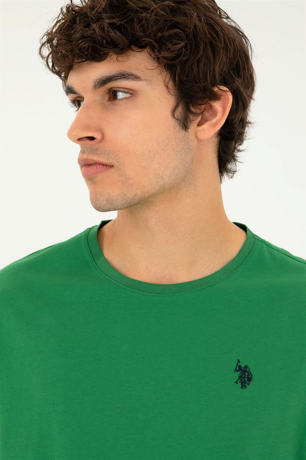 Мужская зеленая базовая скидка на сюрприз в корзине - U.s. polo assn фото 2