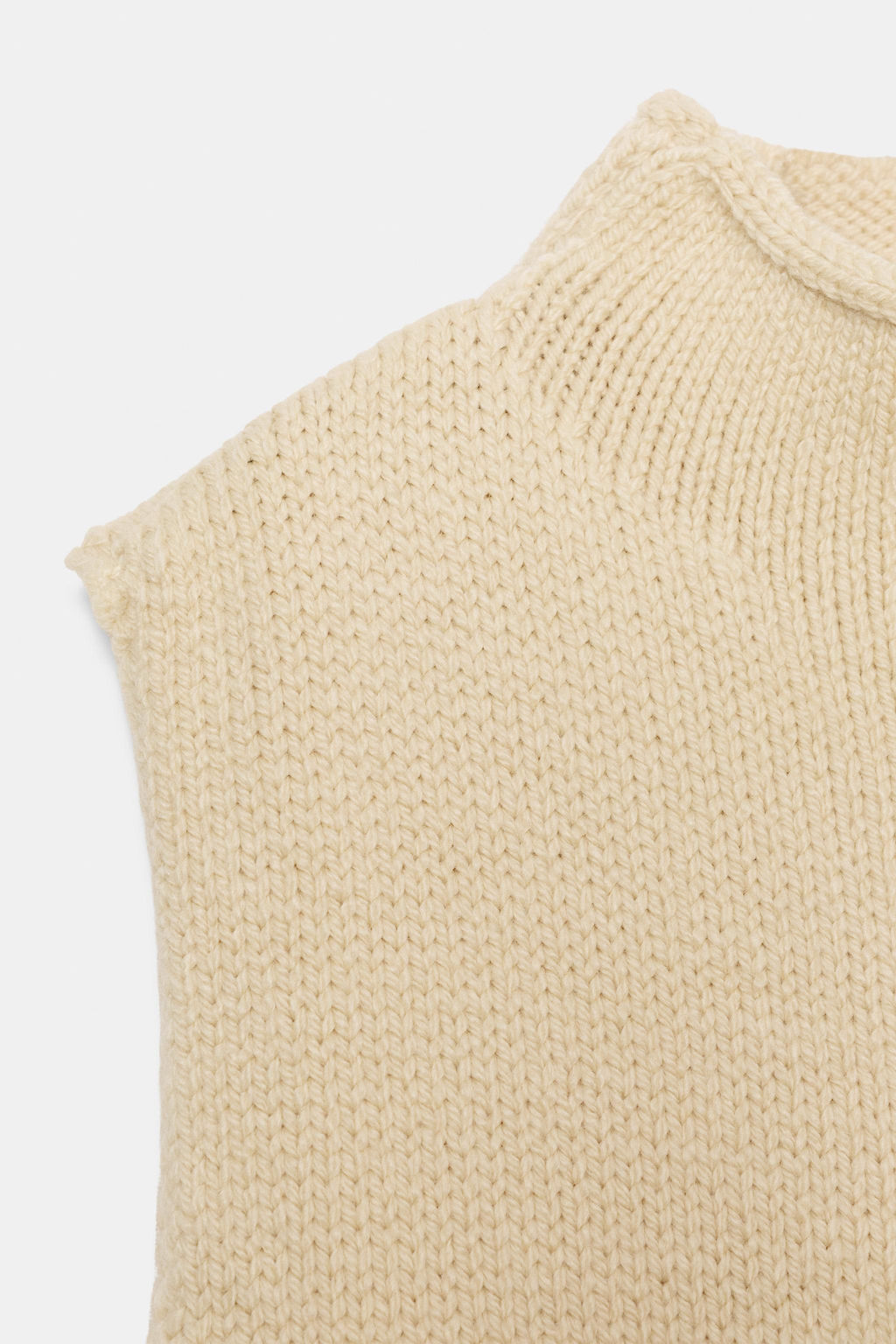 ASYMMETRIC KNIT VEST - Zara фото 8