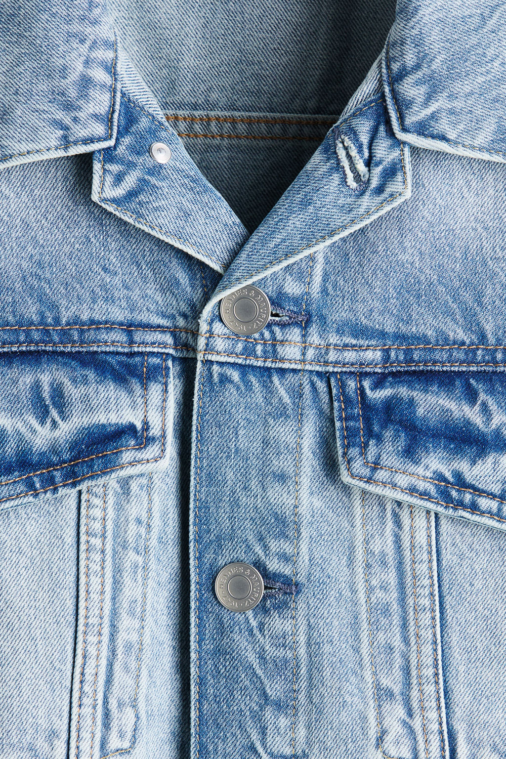 Cazadora trucker en denim - H&m фото 7