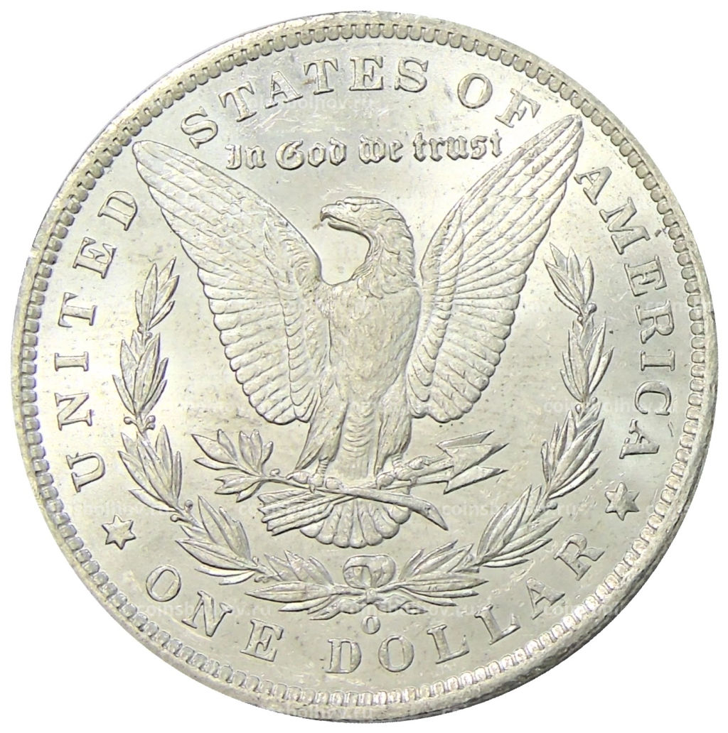 1 доллар 1885 года O США Доллар Моргана