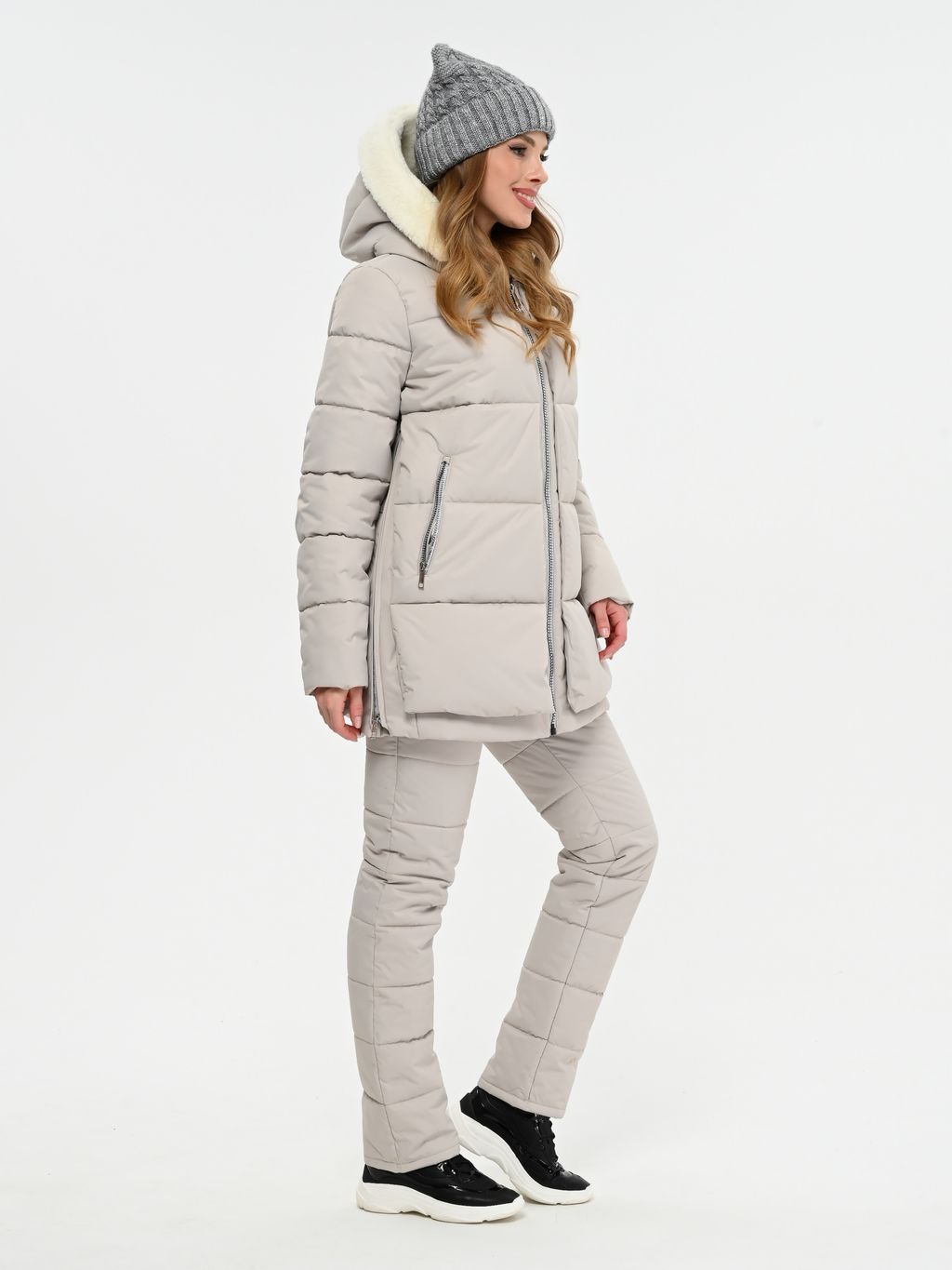 Куртка зимняя из плащевой ткани  на синтепухеа синтепухе - А+б коллекция фото 6