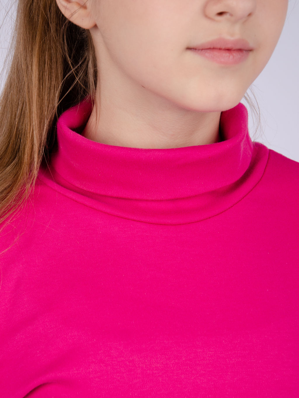 Водолазка ВД-7 малина, интерлок пенье  фото 3