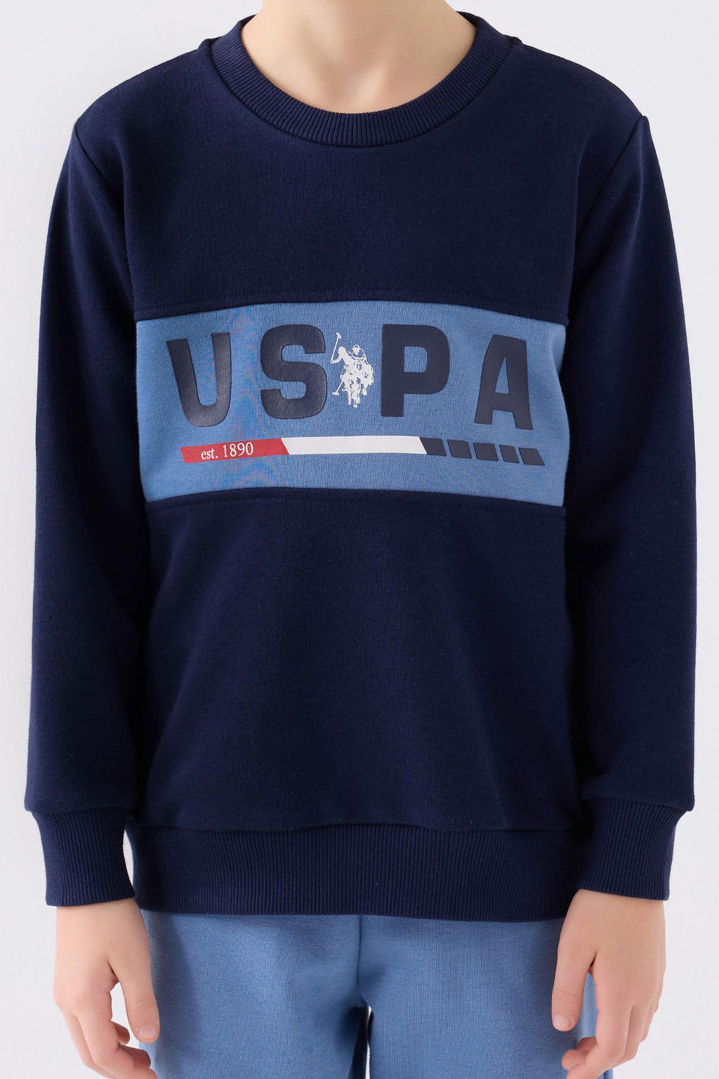 Erkek _ocuk Lacivert Pijama Tak_m_ Sepette S_rpriz _ndirim - U.s. polo assn фото 5