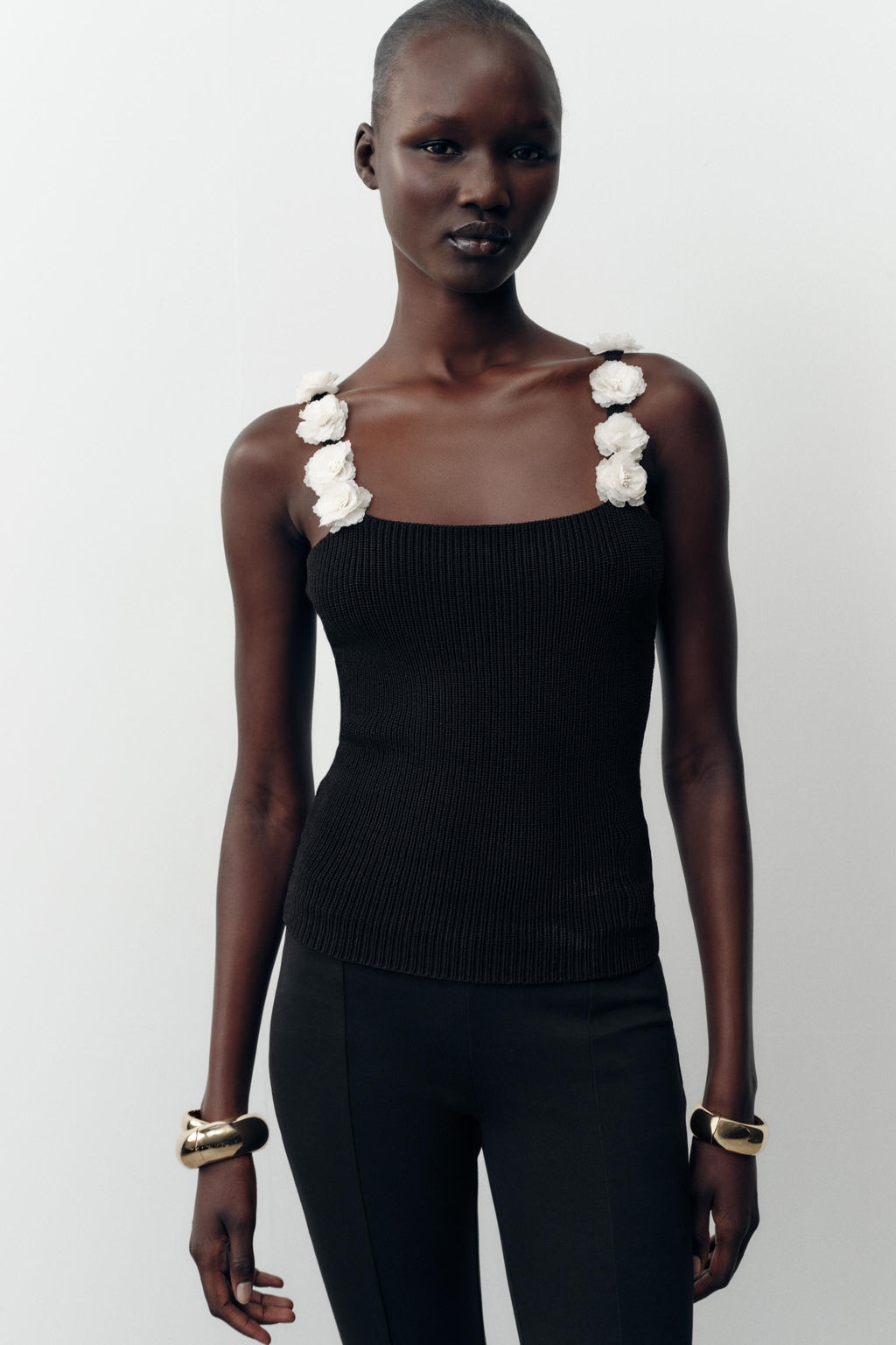 FLORAL KNIT TOP - Zara фото 2